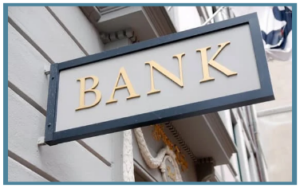 bank sign