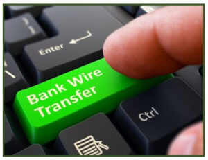 bank wire transfer