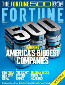 Fortune 500 cover page